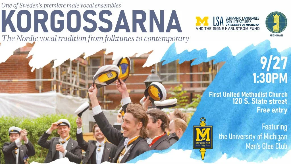 U-M Men’s Glee Club and Korgossarna
