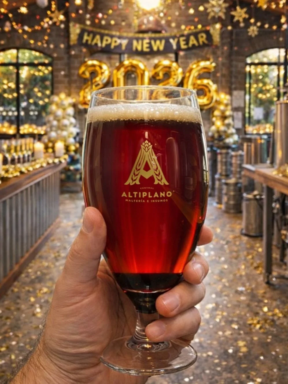 🎄✨ Esperamos que est&eacute;n disfrutando unas felices fiestas 🍻. Queremos agradecerles por haber compartido con nosotros este 2025, trabajando juntos y de cerca en esta maravillosa industria. 🌟 Deseamos que el 2026 sea a&uacute;n mejor 🍻, reafir