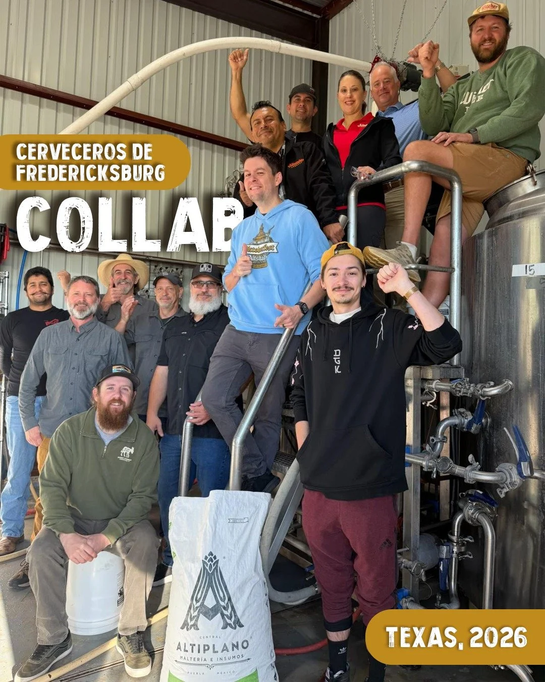En Altiplano, creemos que la pasi&oacute;n por la cerveza no conoce fronteras. Hoy estamos orgullosos de anunciar una colaboraci&oacute;n internacional para celebrar el 5to Aniversario del Fredericksburg Craft Beer Festival. @craftbeerfestivalfbg 

S