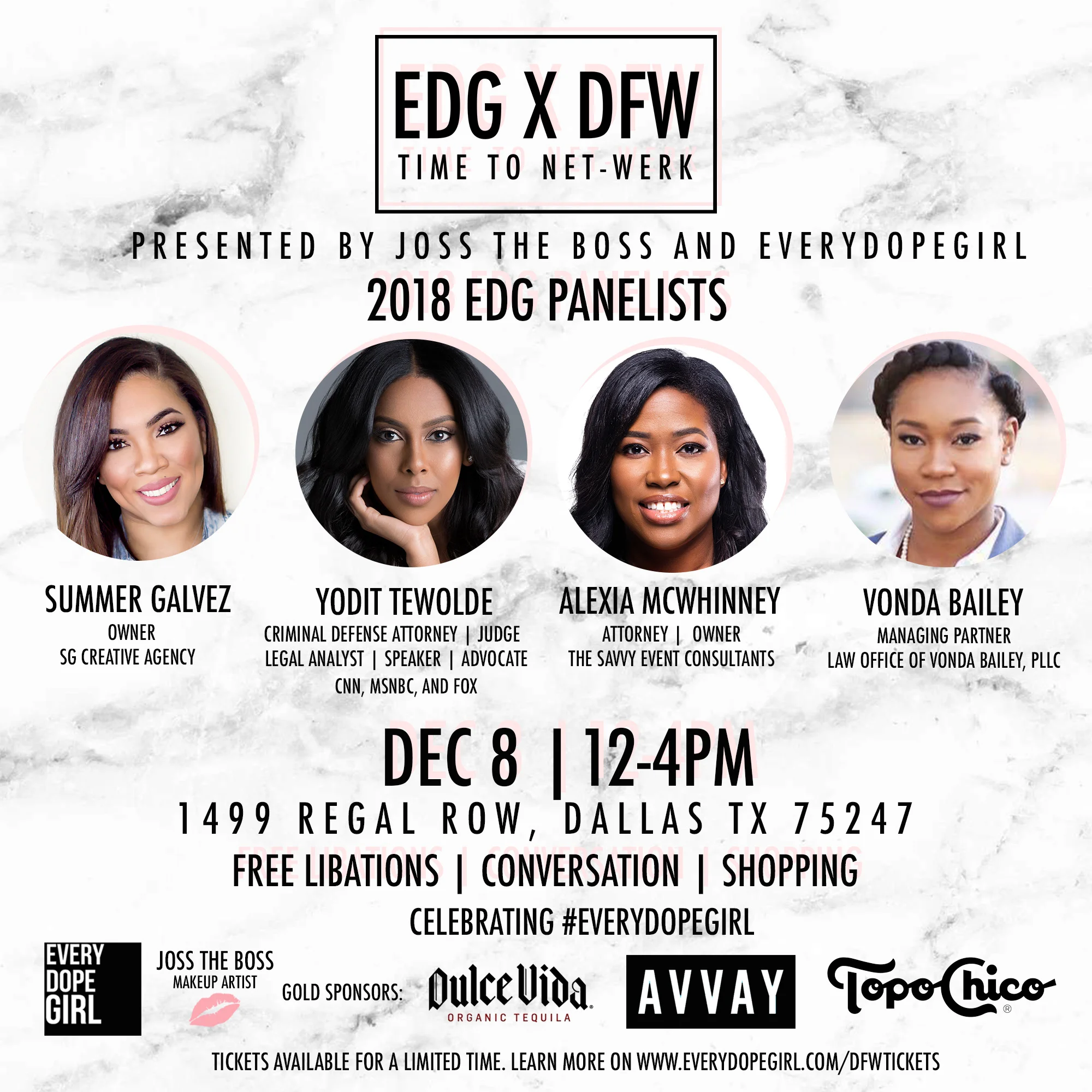 EDG x DFW: Presented by EveryDopeGirl &amp; Joss The Boss