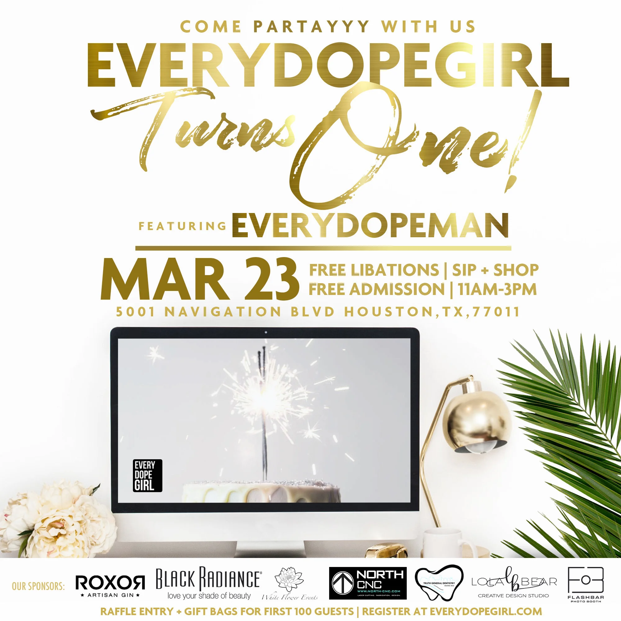 EDG Turns 1 Event Registration!