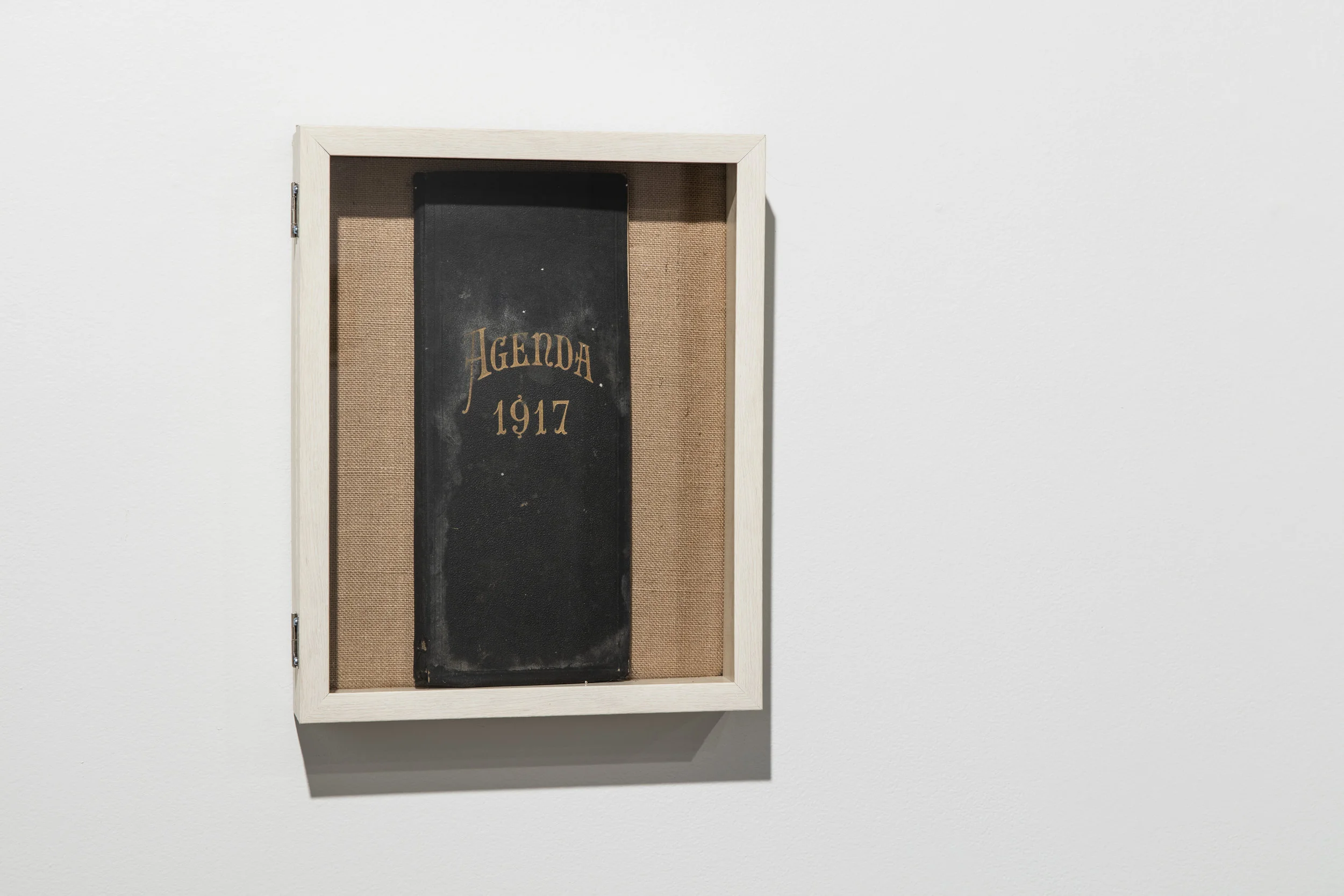 Original French ledger book, circa 1917.