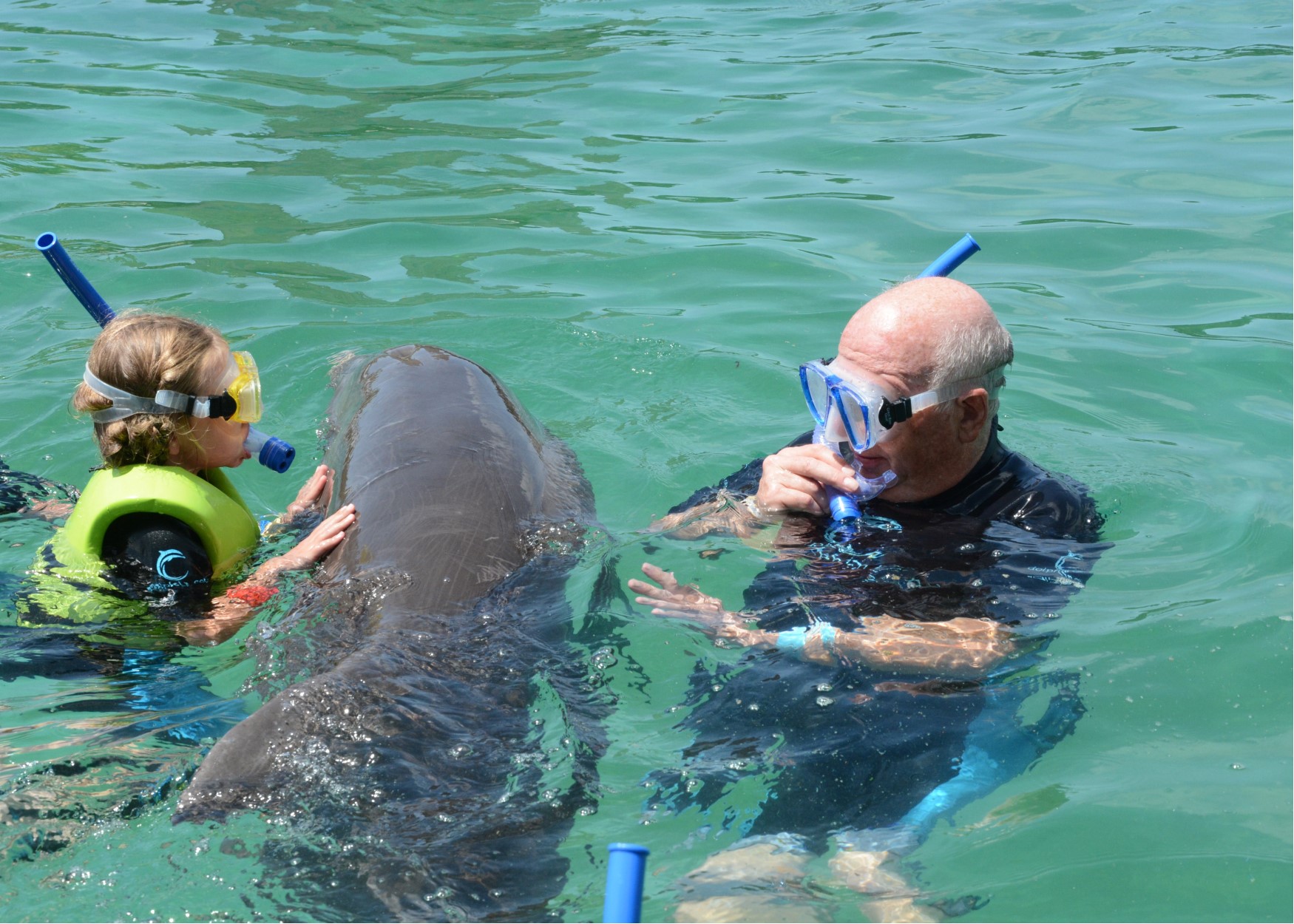hallie and pops dolphin play.jpg