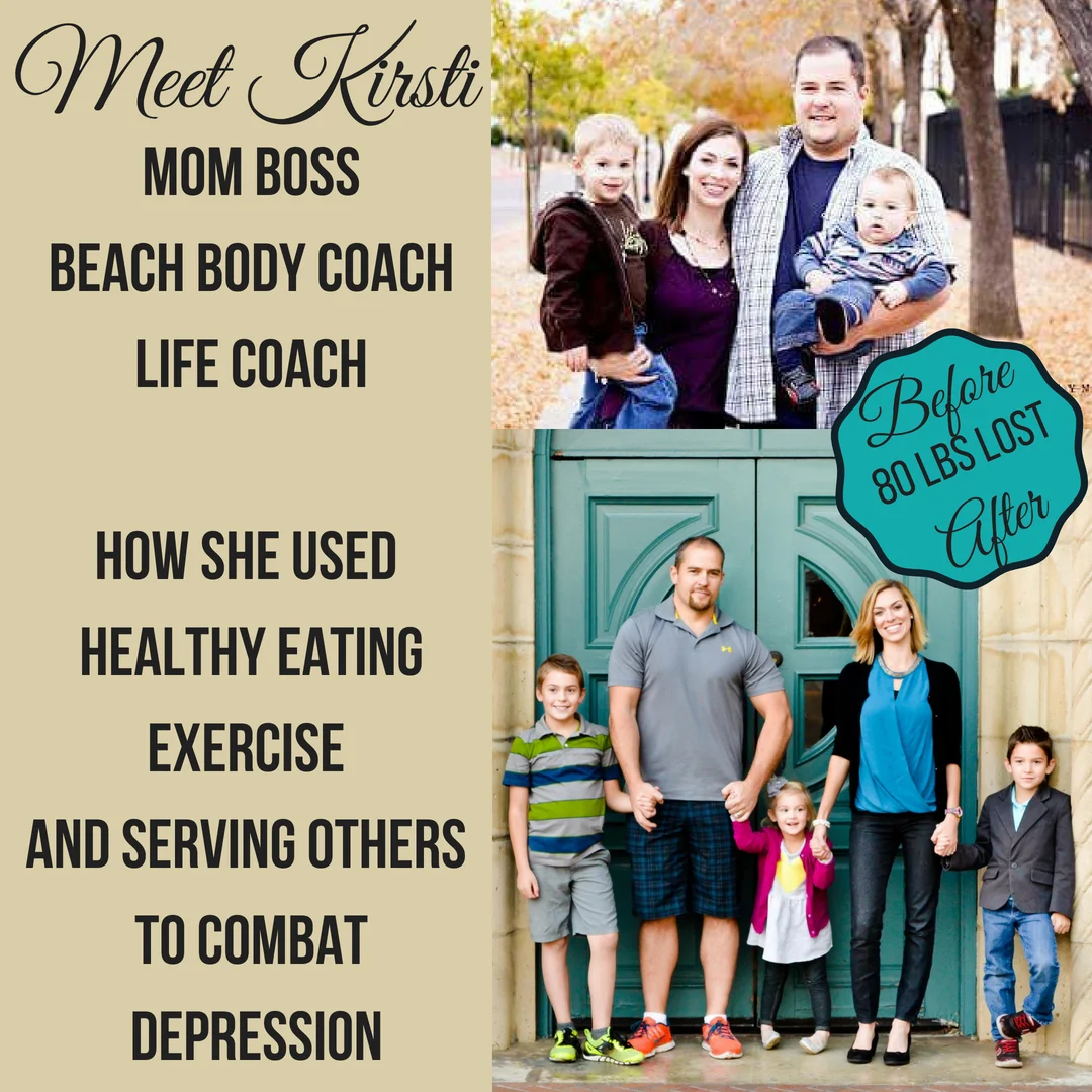 Conquering Depression through Service, Healthy Eating and Exercise with Kirsti Clark Beach Body and Life Coach (#14)