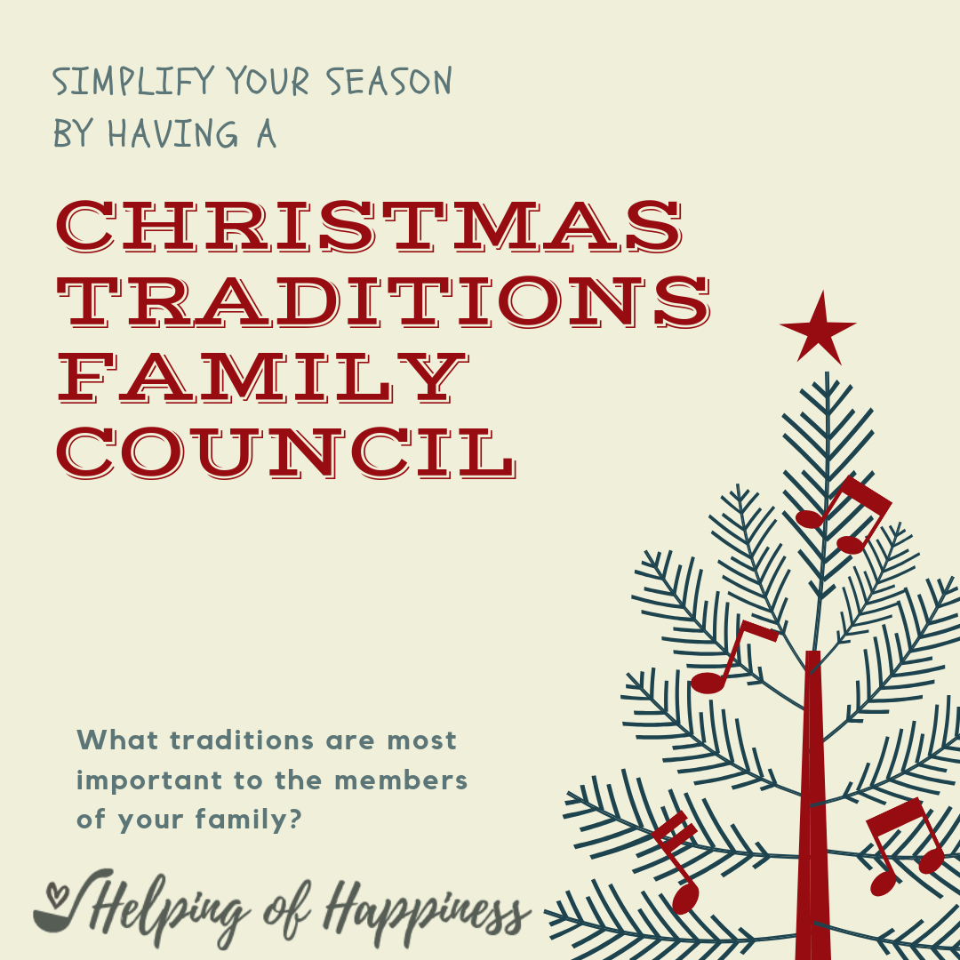 Christmas Traditions Family Council