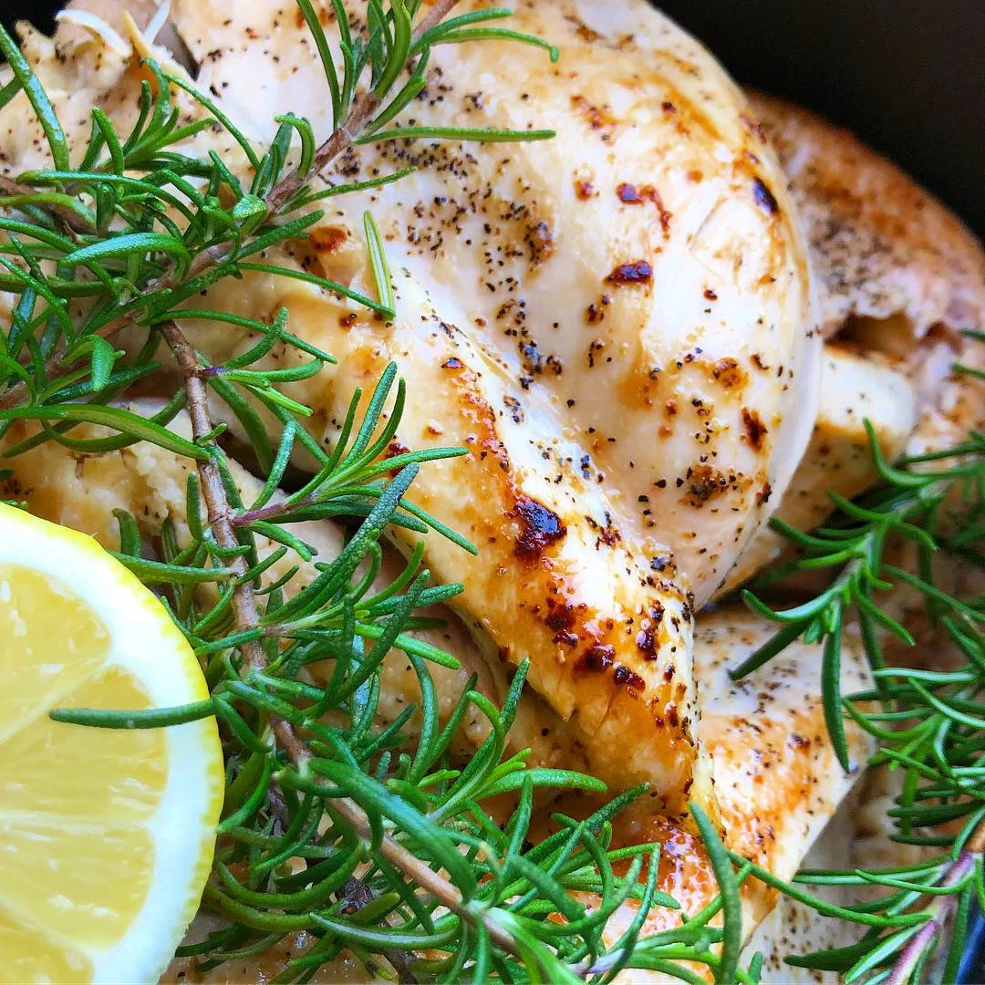 Rosemary Lemon Chicken- in a pressure cooker