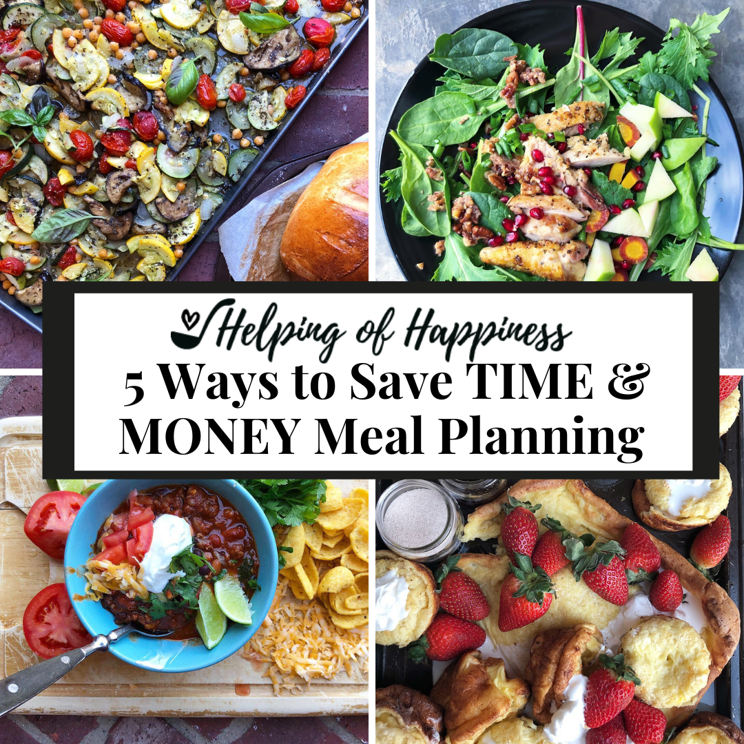 5 Ways to Save Time and Money Menu Planning