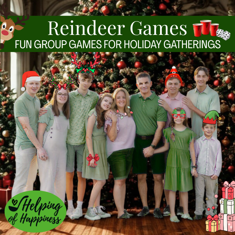 Reindeer Games: Fun Large Group Christmas Games for Parties &amp; Family Gatherings