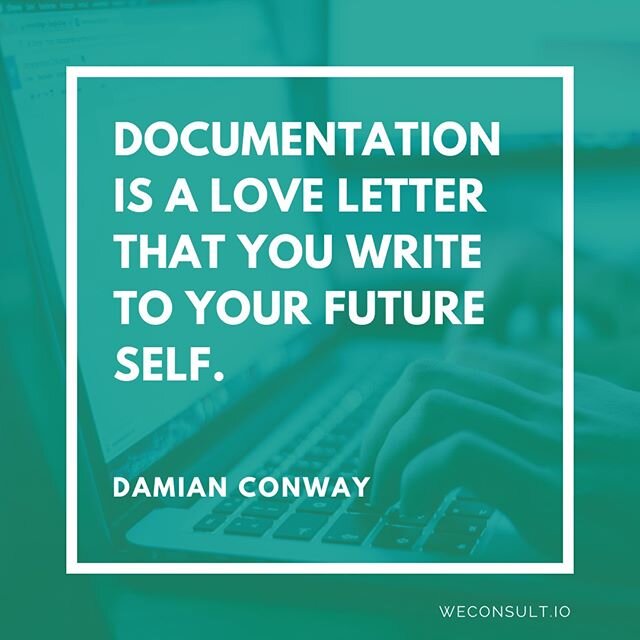 This isn't the first time you've heard us talk about how obsessed we are with documentation. We go on and on about it because it&rsquo;s so valuable to teams when done and used correctly. ⠀⠀⠀⠀⠀⠀⠀⠀⠀
⠀⠀⠀⠀⠀⠀⠀⠀⠀
This week, our love for documentation is l