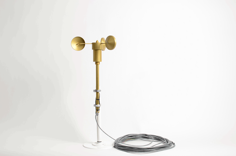 Mechanical 3 Wind Cup Wind Speed Sensor W/ 4 - 20 mA Outout