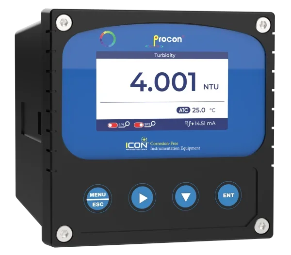 TB450 turbidity display and controller - AWM Instruments