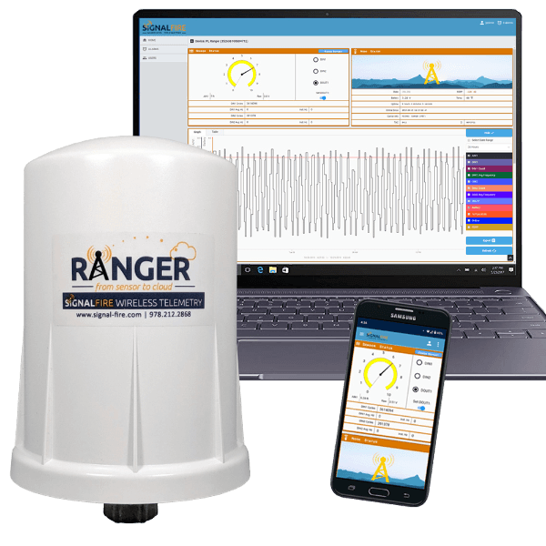 SignalFire Sensor data logging equipment