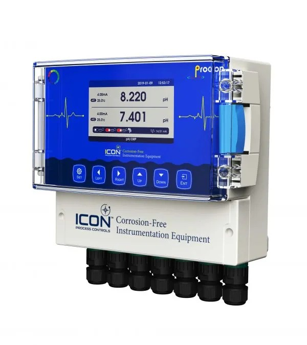 ICON Process Controls D700 Series pH/ORP Controller and Analyzer