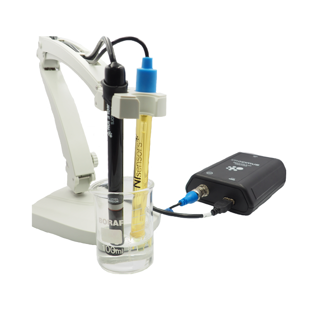Instrument to measure fluoride and pH in a Laboratory setting or environmenatal applications