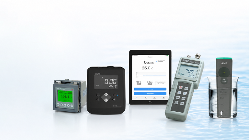 JENCO water quality meters, testers and process controllers available from AWM Instruments