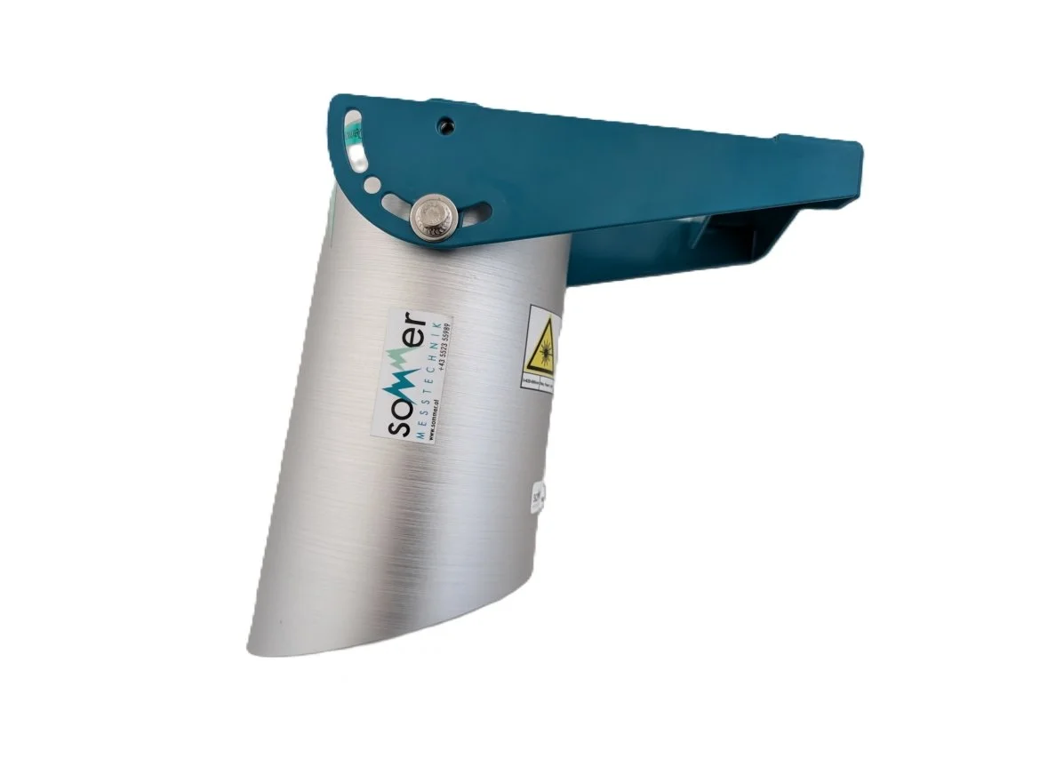 A laser based technology sensor to measure snow depth continously