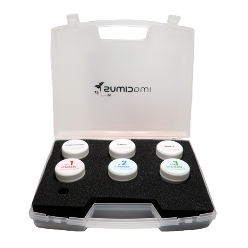 Calibration / Measurement Set case with 6 x 25 ml flask