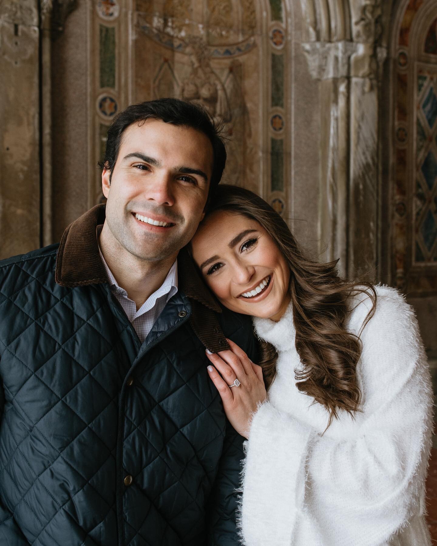 Shoutout to the couples like Lauren + Chad who are willing to brave the cold for engagement sessions in NYC!  Who&rsquo;s ready for warmer weather?!
.
.
.
.
#nycweddingphotography #nycphotographer #newyorkphotographer #newyorkweddingphotographer #nyc
