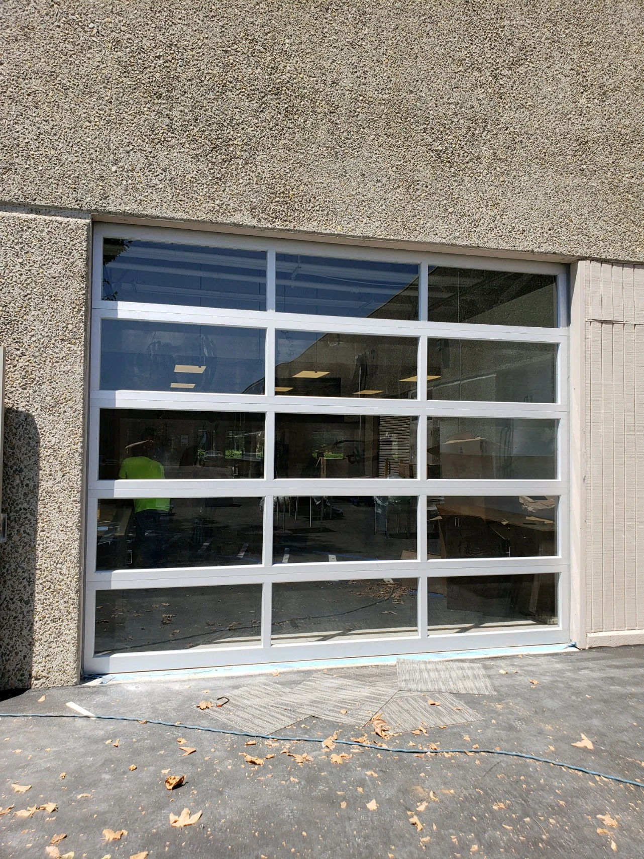 Glass Sectional Door 