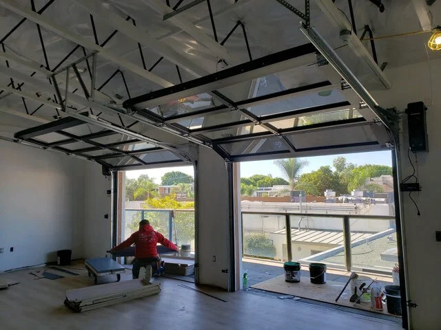 Glass Sectional Door