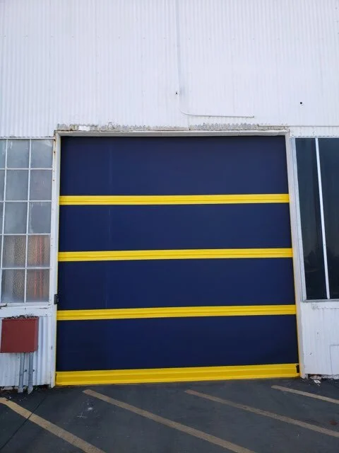 High Speed Fabric Door