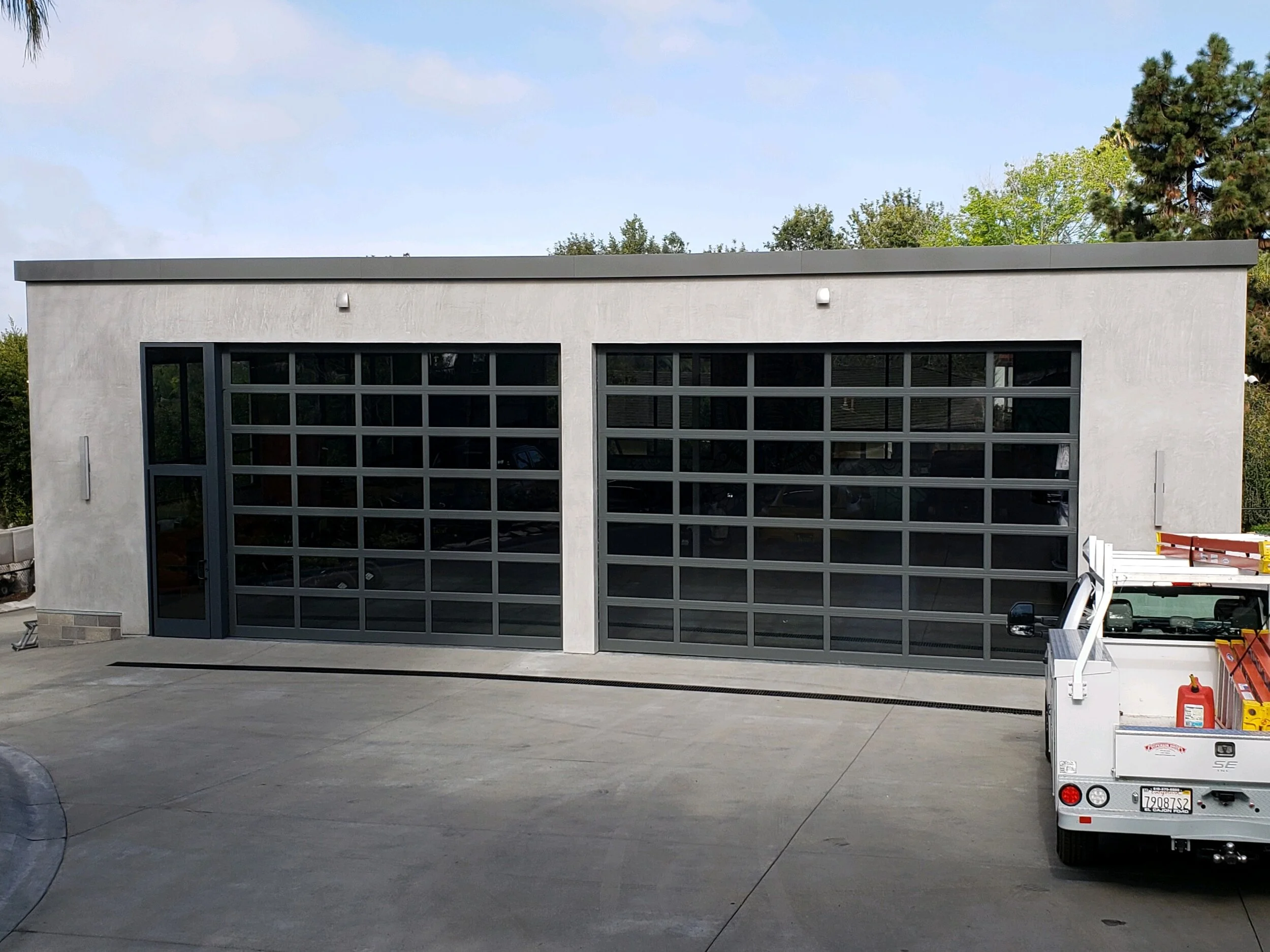 Glass Sectional Doors
