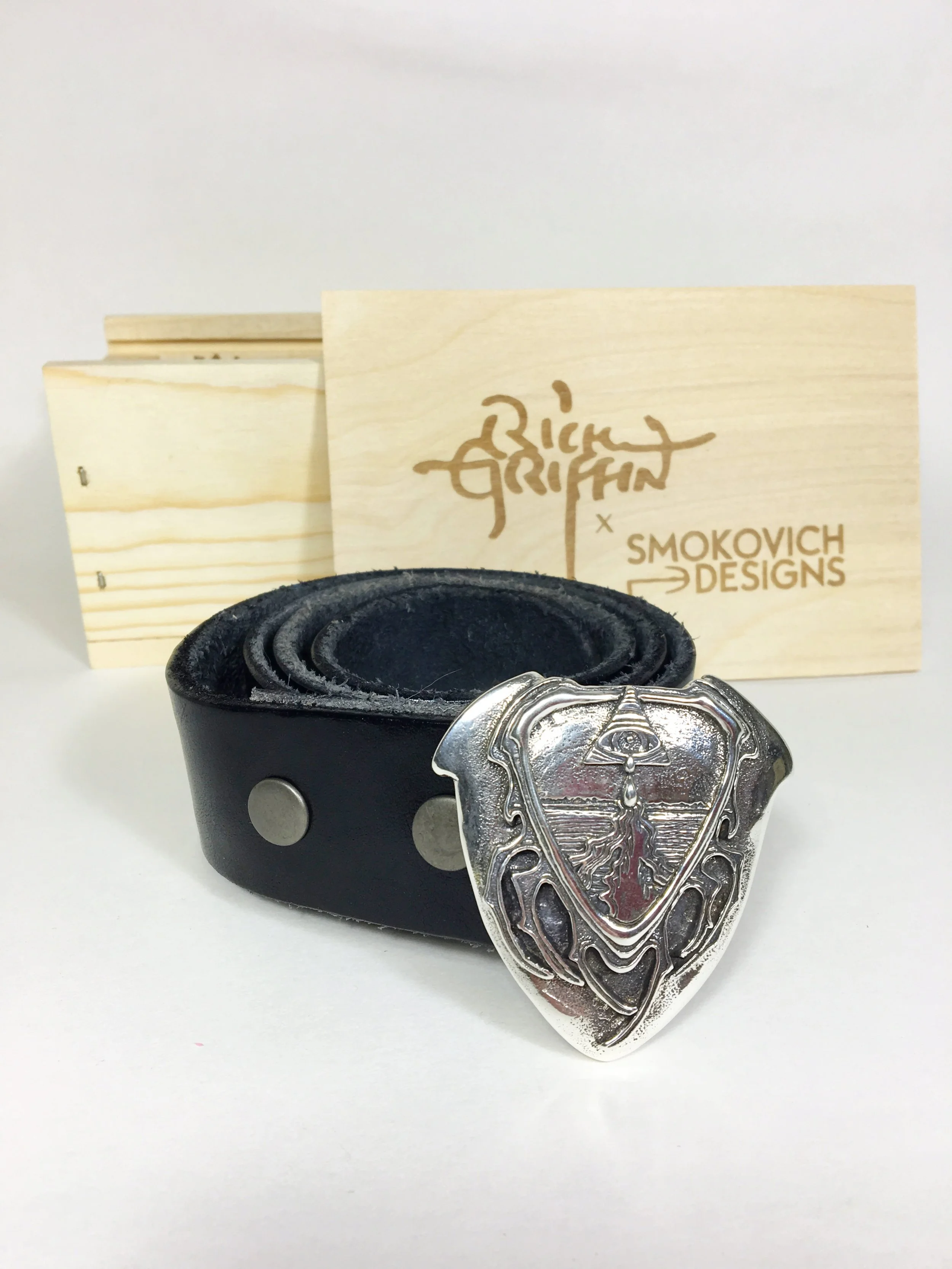 "The Psychedelic Solution" by Rick Griffin Belt Buckle