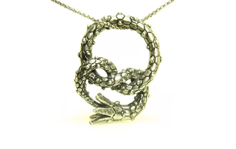 Rainbow Serpent Pendant DAMON SOULE X SMOKOVICH DESIGNS
