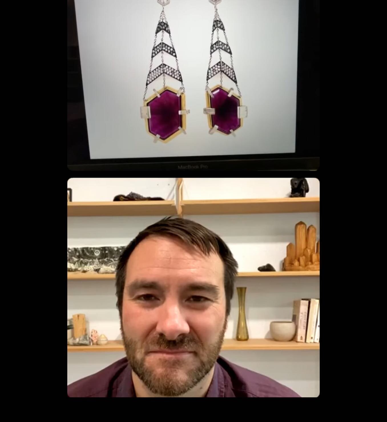 Finally got around to uploading my talk with @agta_gems Tanner Vaughn 

I had a great time discussing parts of the process behind making of Somewhere in the Rainbow&rsquo;s &ldquo;trapiche ruby &ldquo;Razzle Dazzle&rdquo; earrings.

I hope you enjoy 