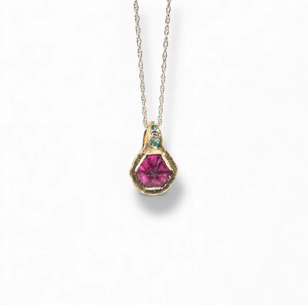 Trapiche Ruby Pendant 2