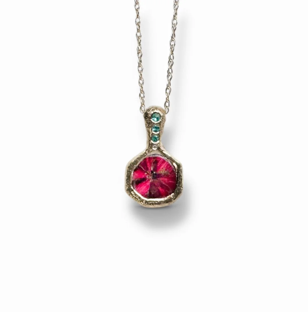 Trapiche Ruby Pendant