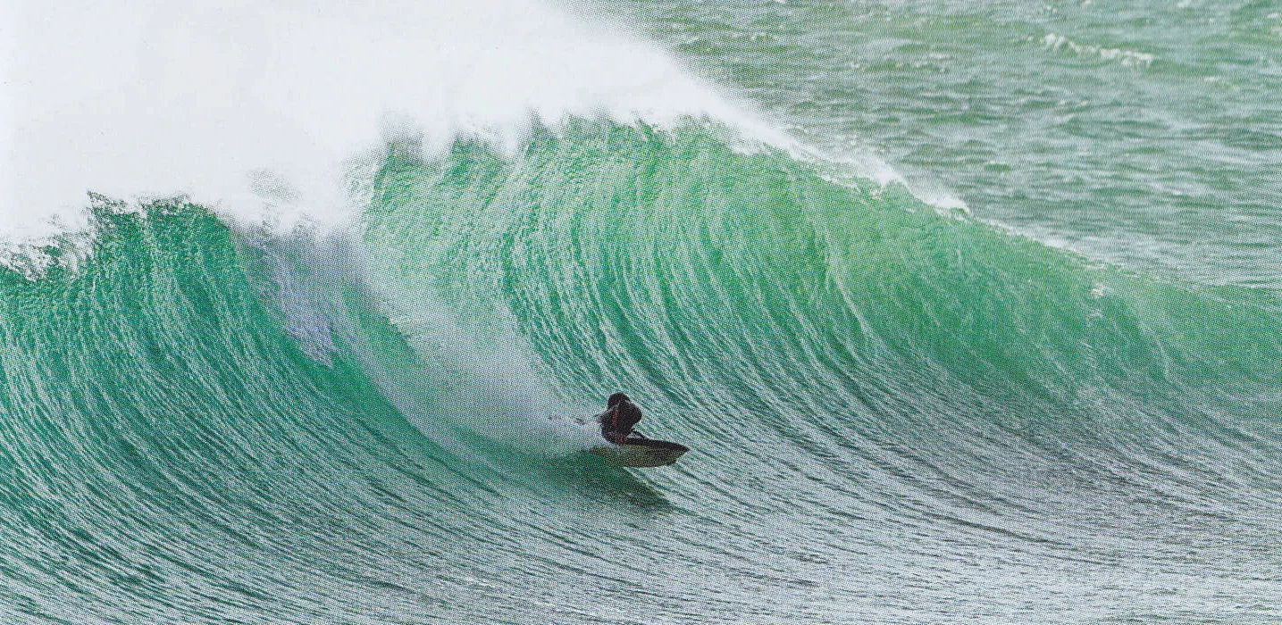 Ben Player turning into a classic Martha's drainer. Photo: Mat Tildesly