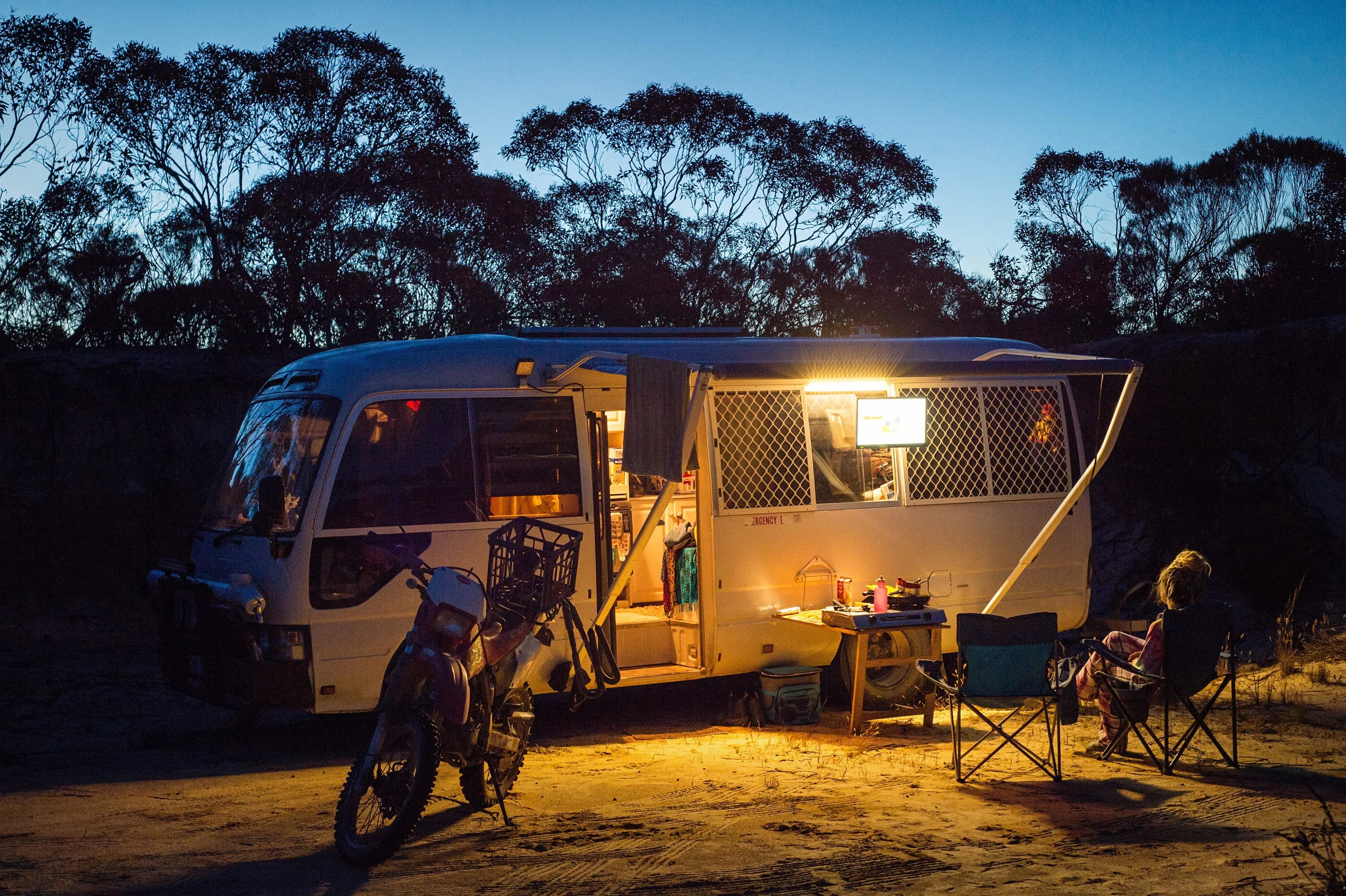 The O'Leary whip, equipped with all the trimmings. Photo: Chase O'Leary