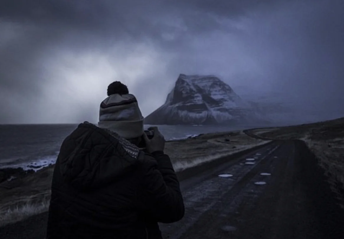 James Kates in Iceland. Photo: Ryan Mattick