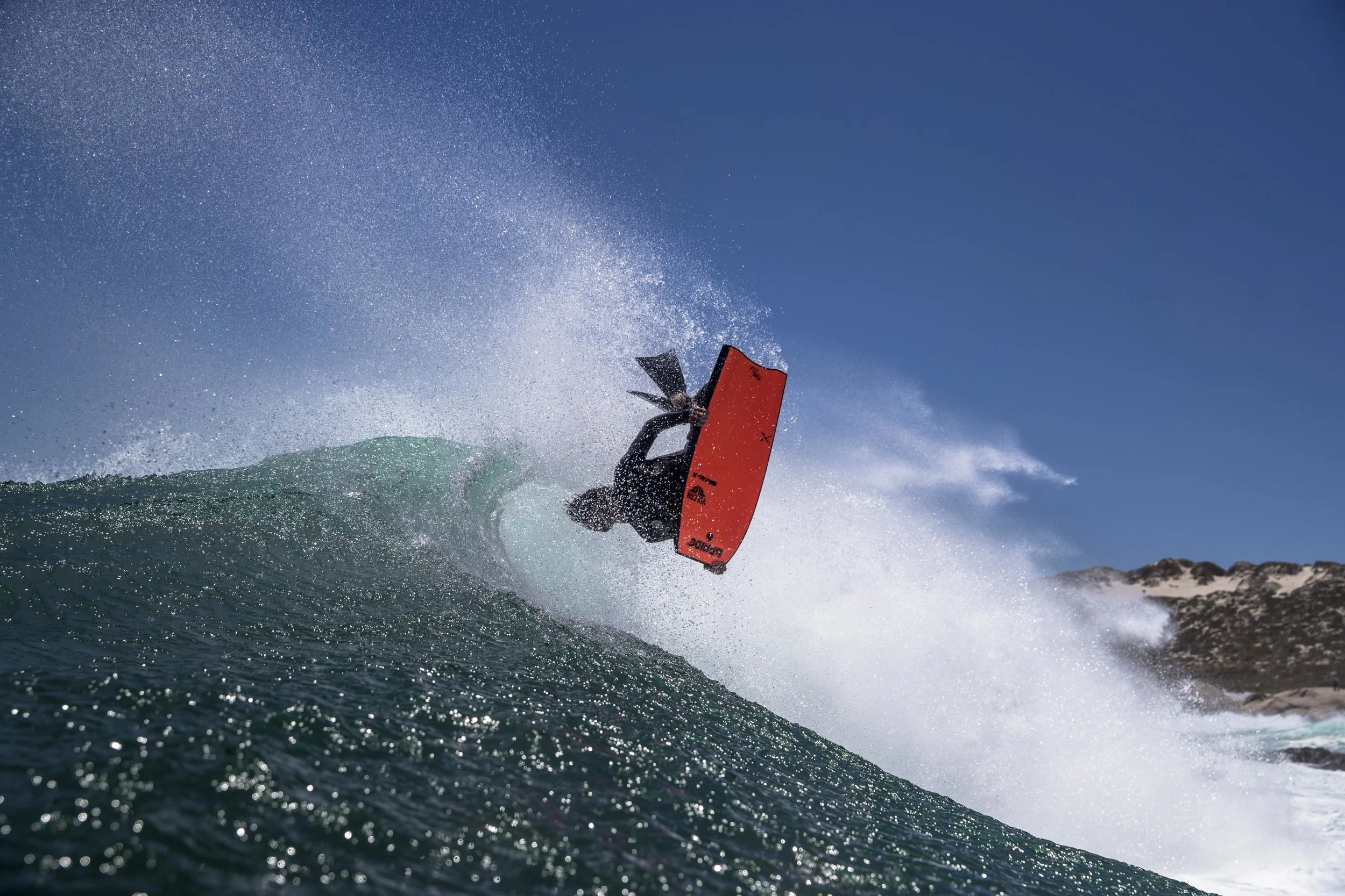 Tristan Roberts in full flight - Photo: @alanvangysen