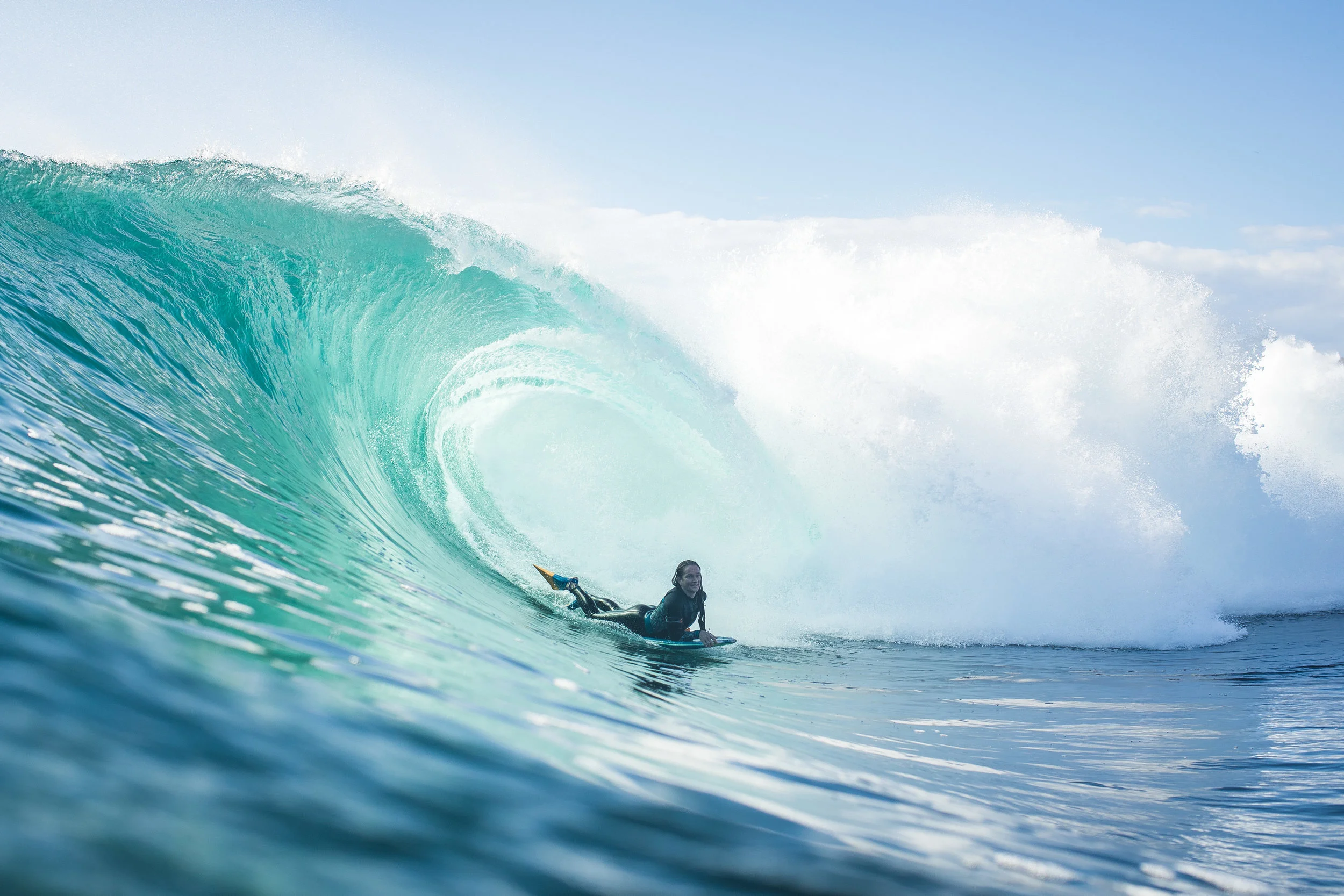 All smiles. Photo: Sam Venn