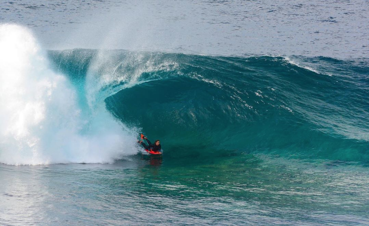 Former World Champion Alexandra Rinder at home in the Canary Islands.