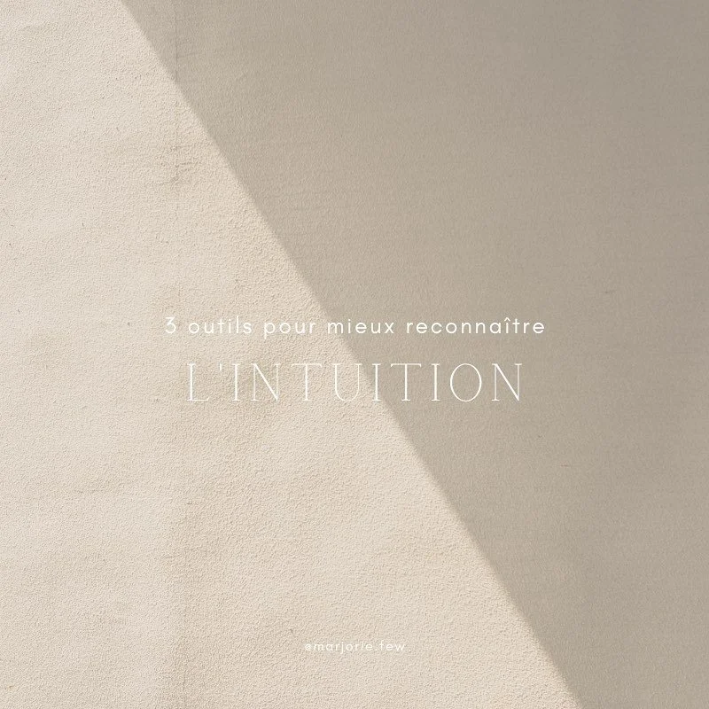 3 outils pour reconna&icirc;tre l'intuition et b&acirc;tir un lien de confiance.

L'intuition s'incarne en nous, nous en sommes la source, nous la poss&eacute;dons toustes, &agrave; divers degr&eacute;s.

Pour s'y connecter avec plus de facilit&eacut