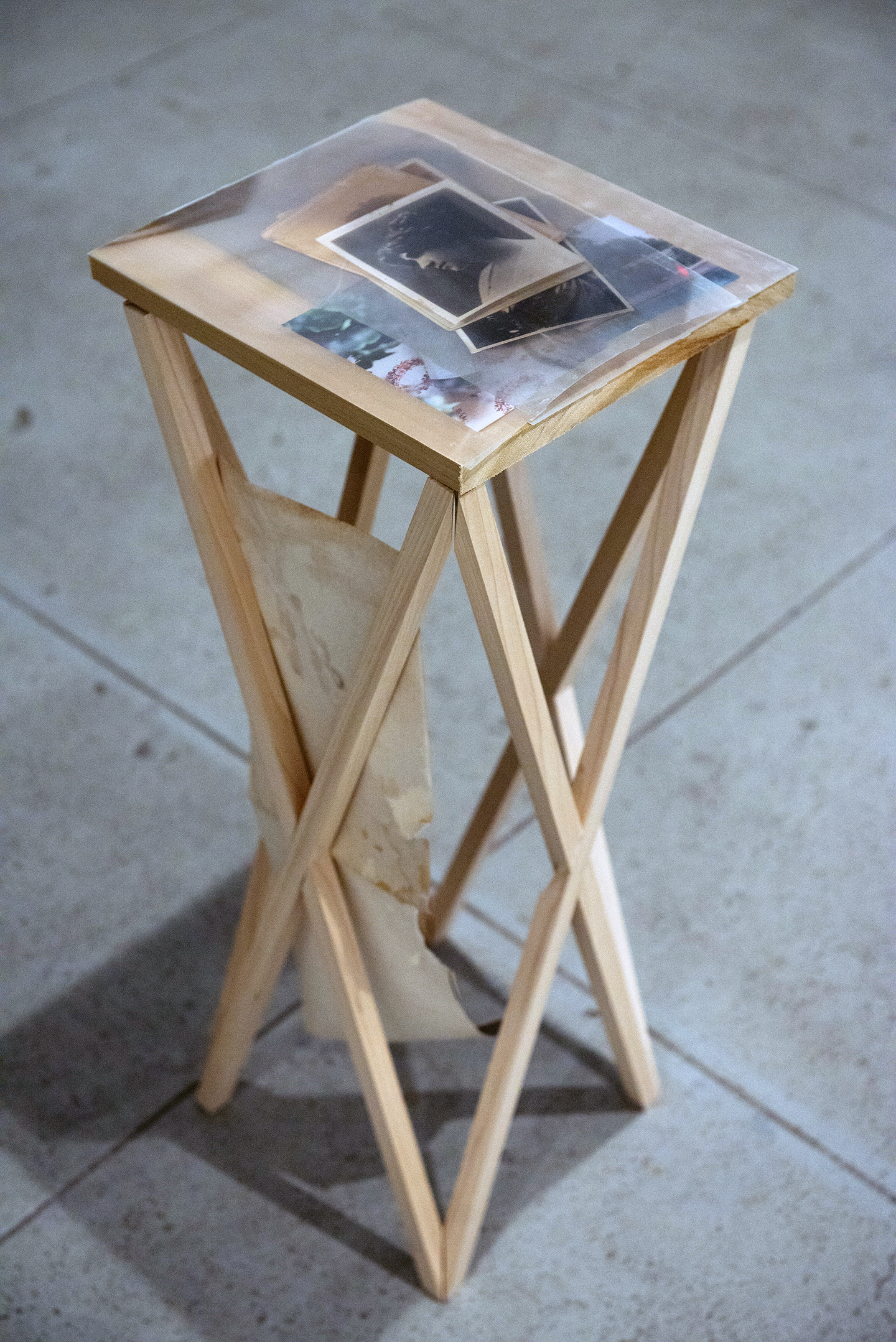 Josh Tonsfeldt, Marian , 2013; mixed media, installation view; courtesy of the artist and Simon Preston Gallery, New York