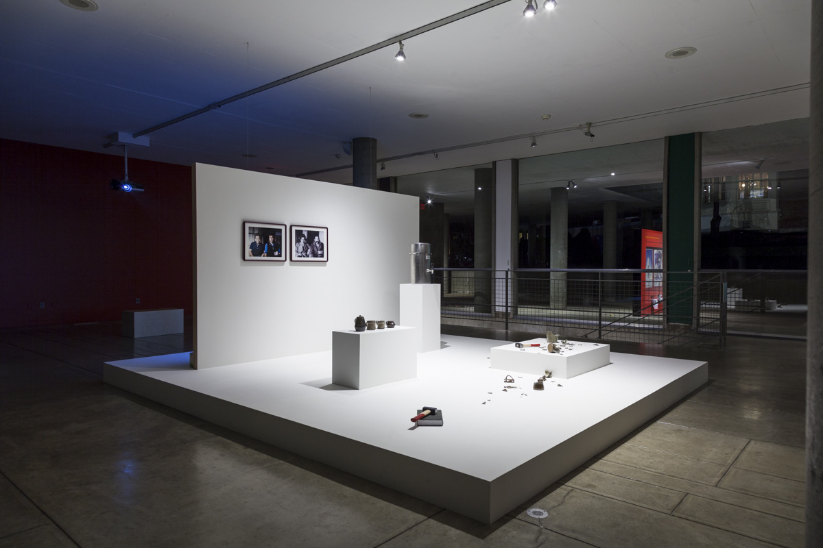 Installation view: Simon Fujiwara: Three Easy Pieces