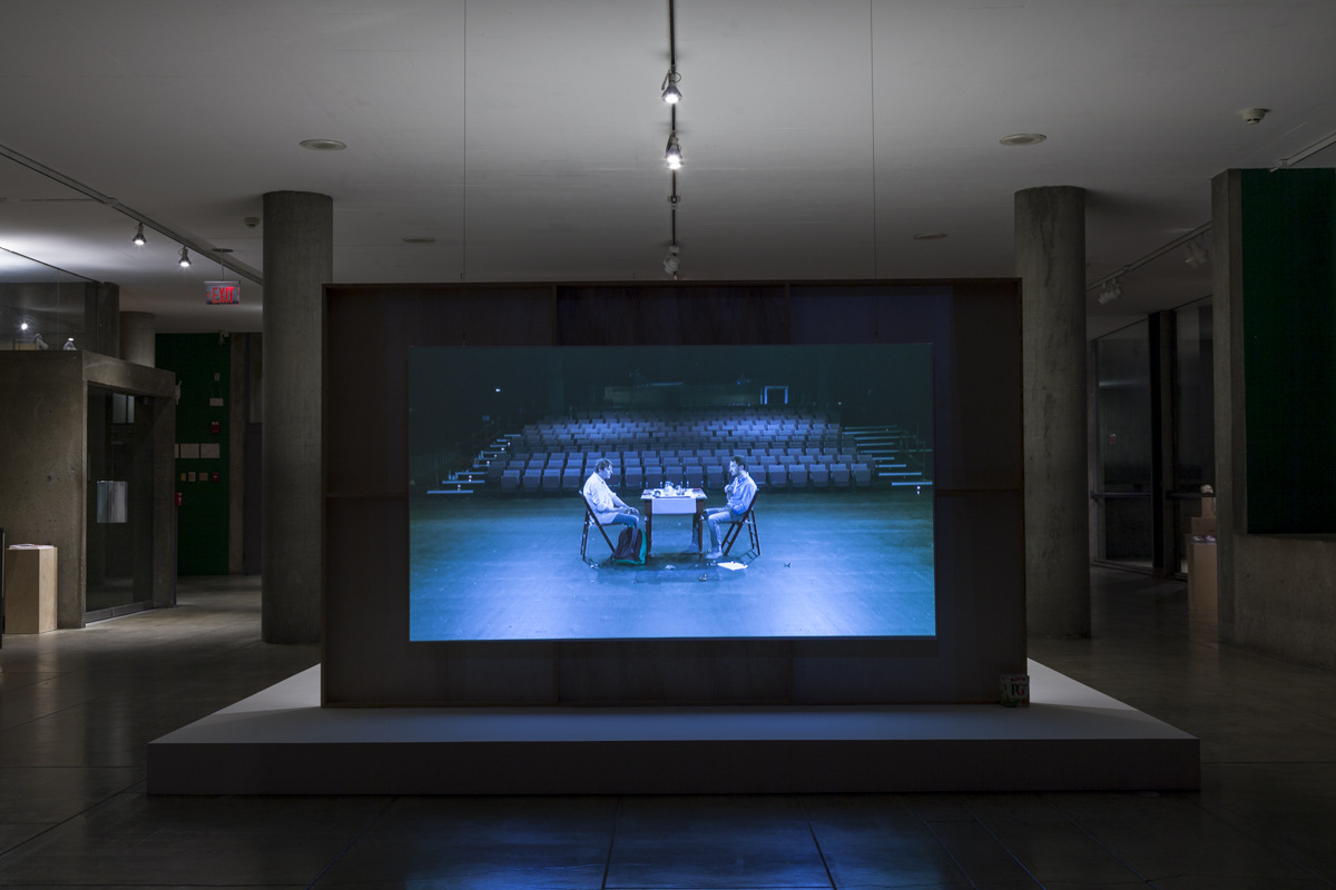 Installation view: Simon Fujiwara: Three Easy Pieces