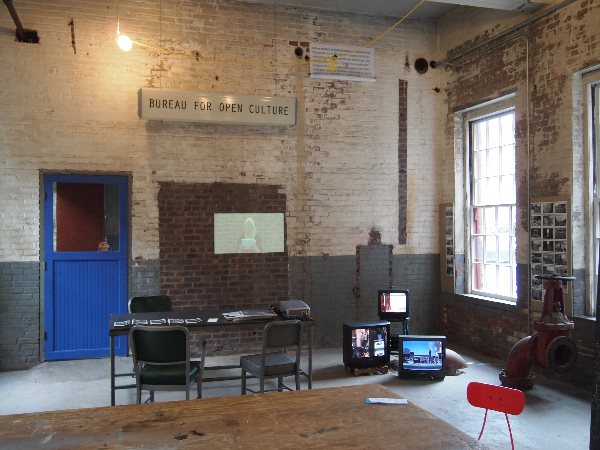  Installation views,  On Symptoms of Cultural Industry , MASS MoCA, North Adams, MA.&nbsp; 