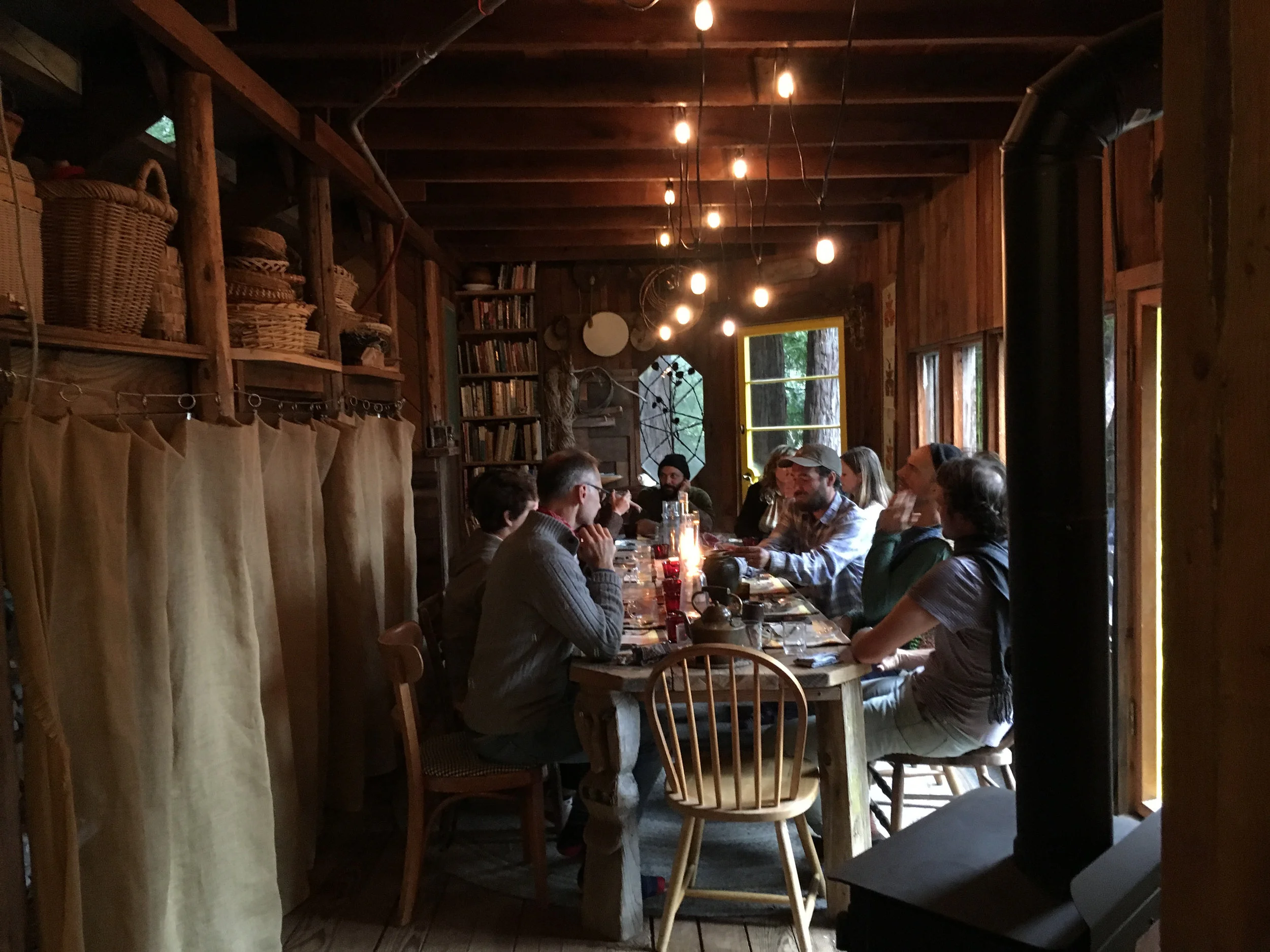  2018 Spring Season Launch. Dawn Cabin, Salmon Creek Farm, March 24, 2018. 