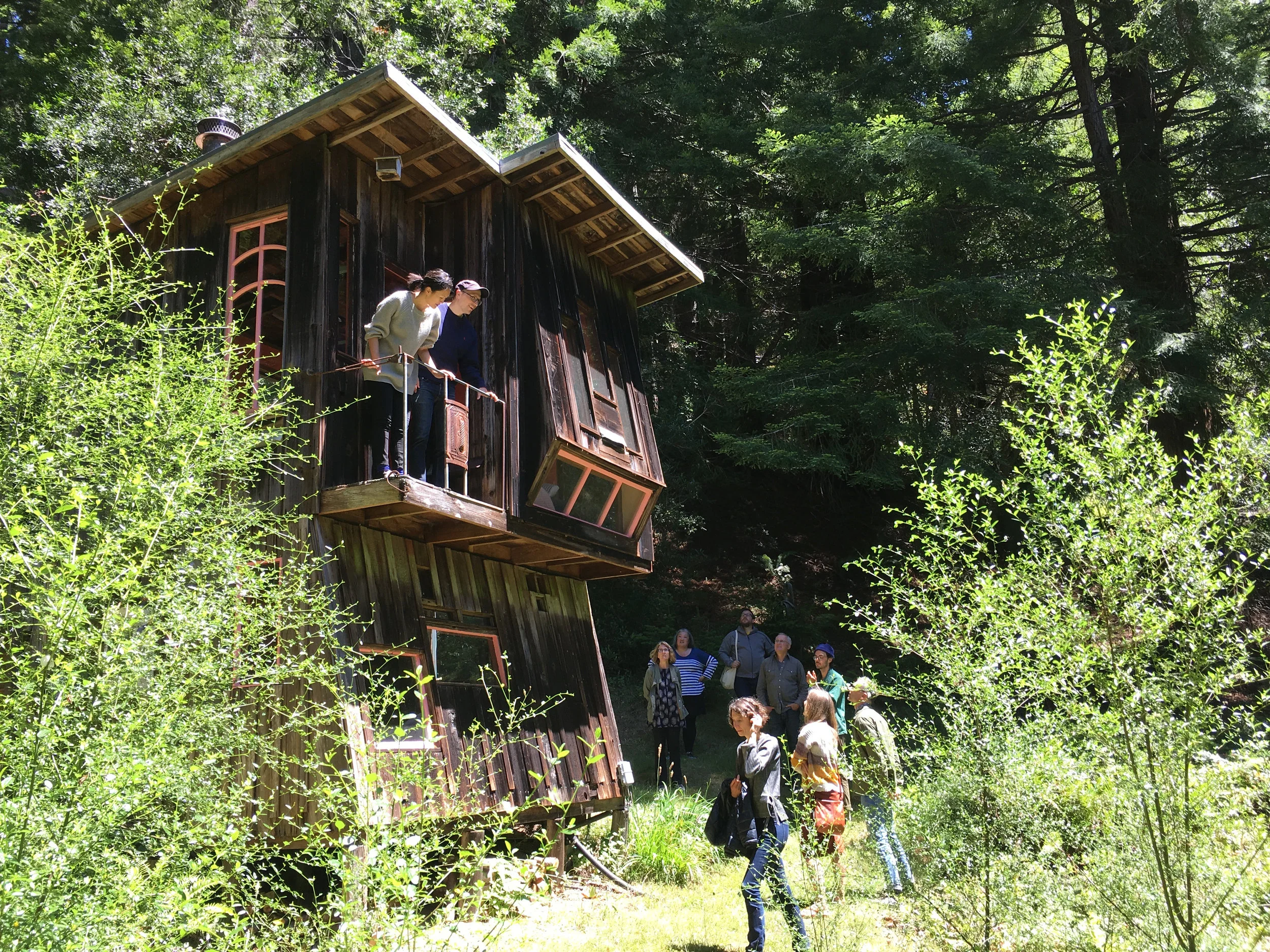  River Cabin, tour of Salmon Creek Farm, June 8, 2018. 