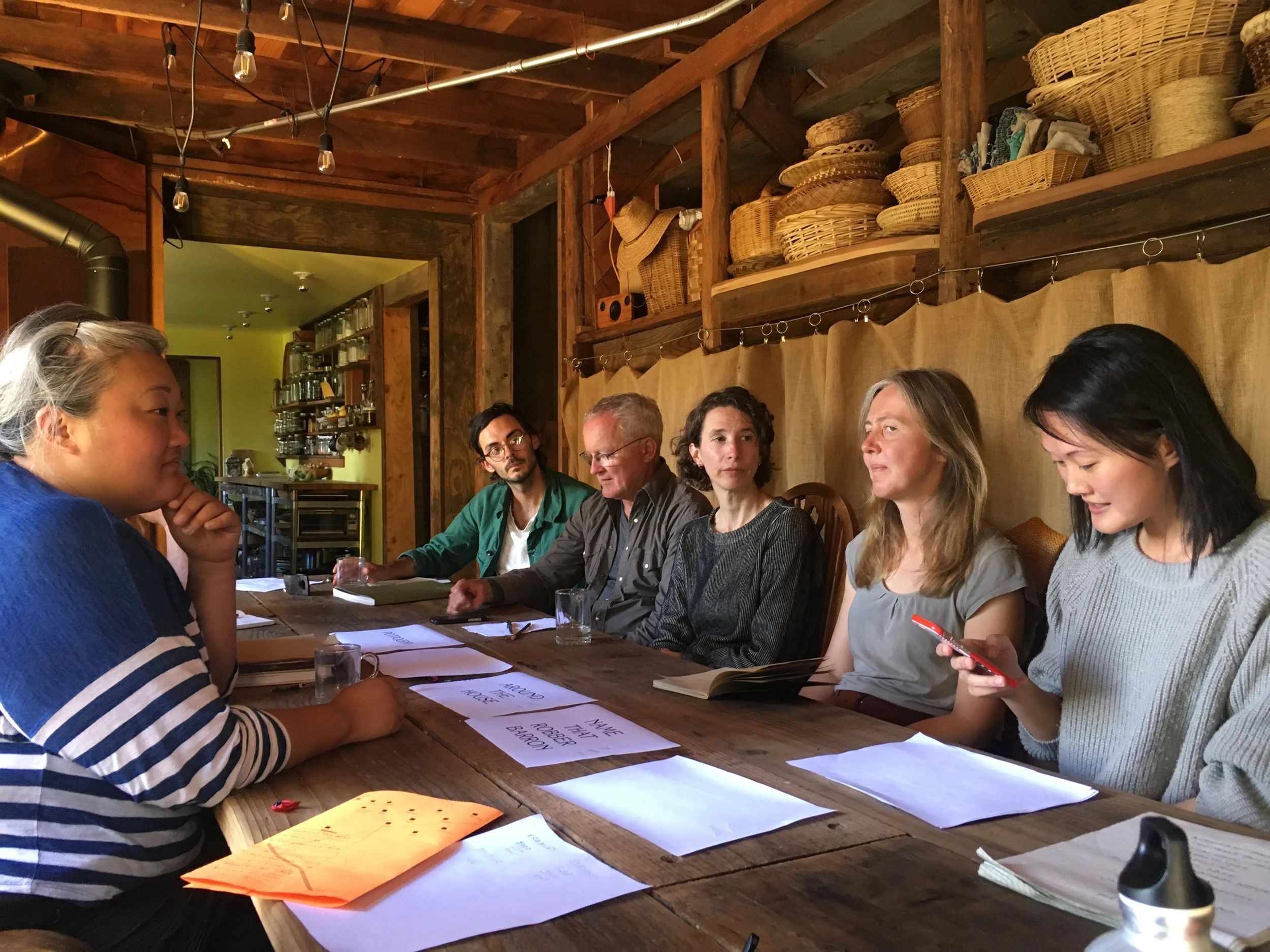   Companion Planting . Module: Artists, led by Kim Nguyen and Ryan Peter, Dawn Cabin, June 8, 2018. 
