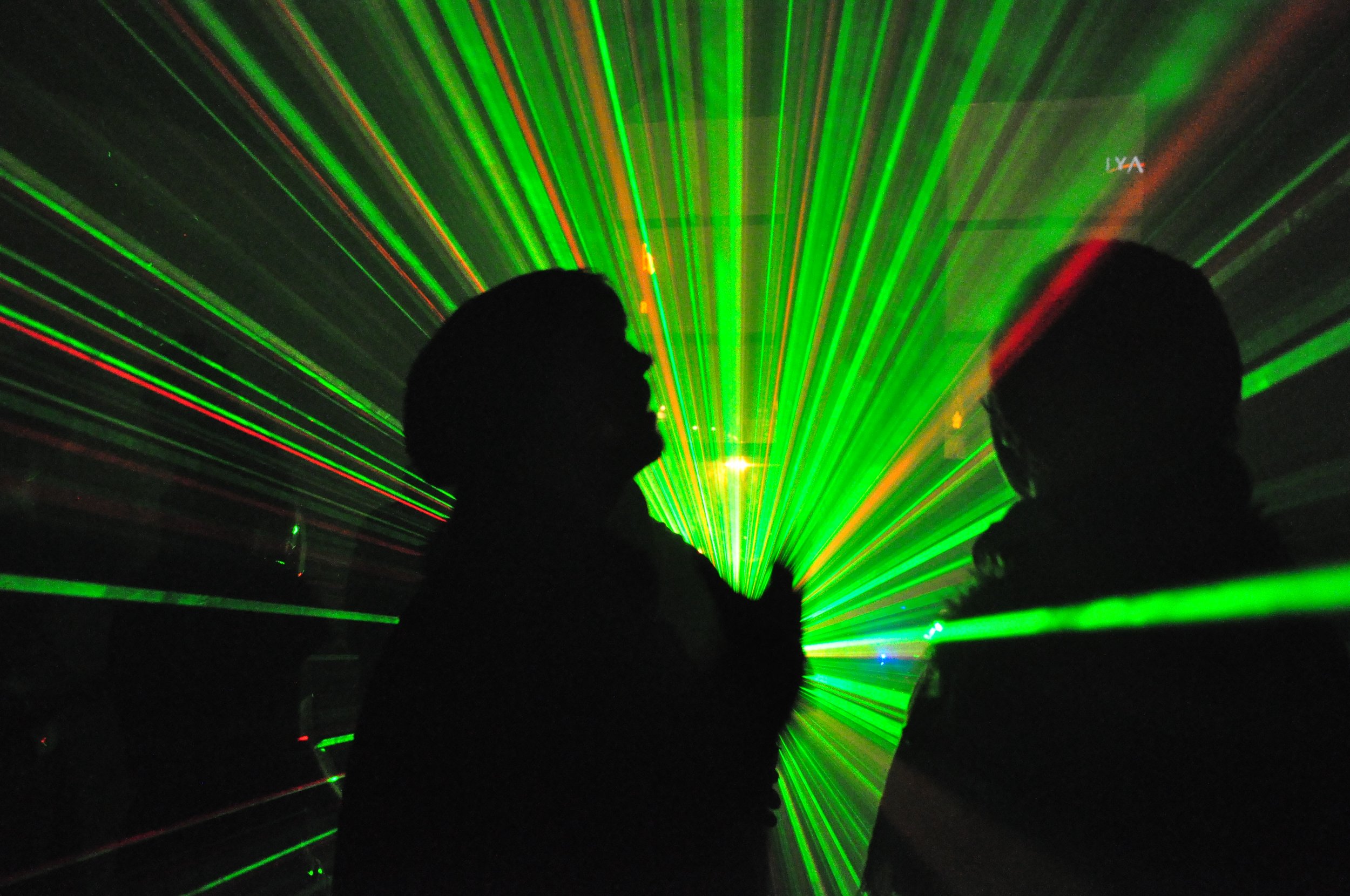   Seven Dreams , afterparty with a fog of new wave, industrial, pop, screwed jams and a laser light show; live performances by Anna Ranger, DJ Scott Neimet, DJ Seabat and DJ Self Help. Skylab, Columbus, Ohio, January 27, 2011. 