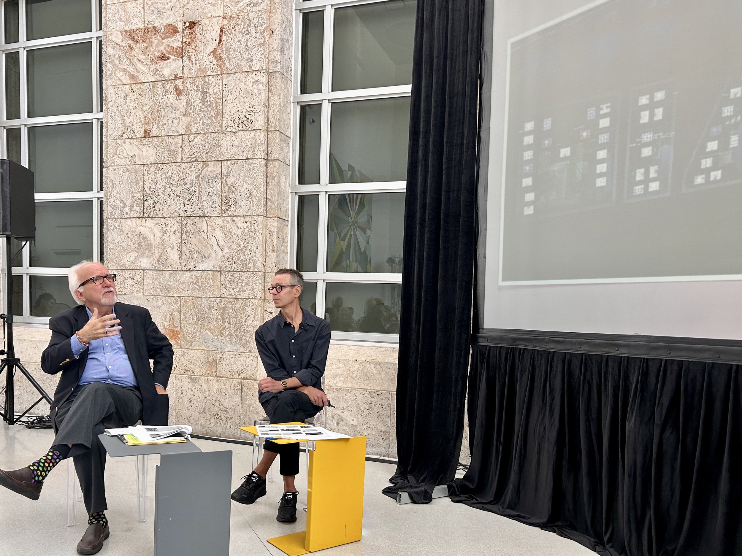 John Hanhardt and James Voorhies,  Curating Nam June Paik: The Miami Years , public program, The Bass, Miami Beach, October 7, 2023.  