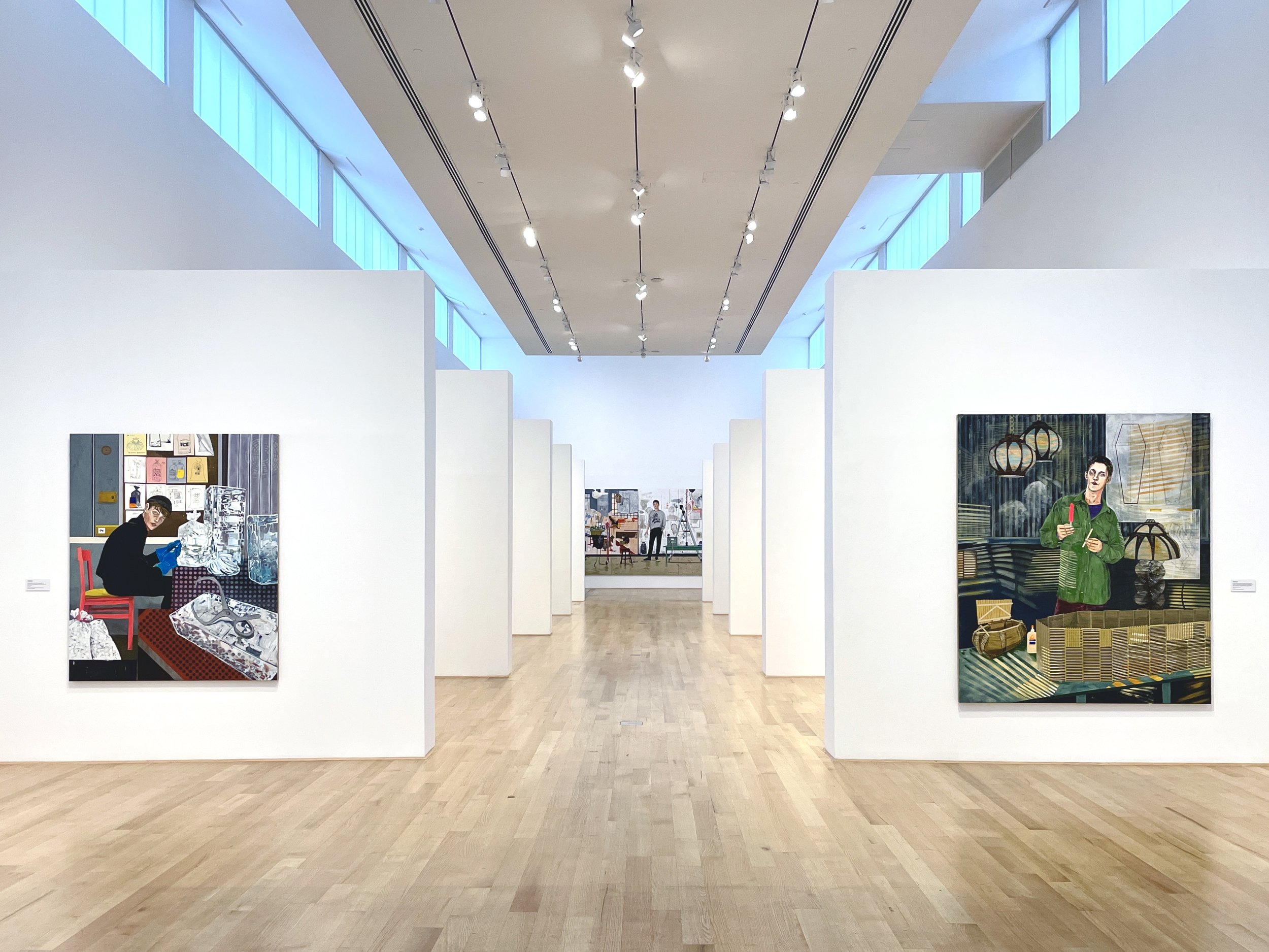  Installation view,  Hernan Bas: The Conceptualists.  