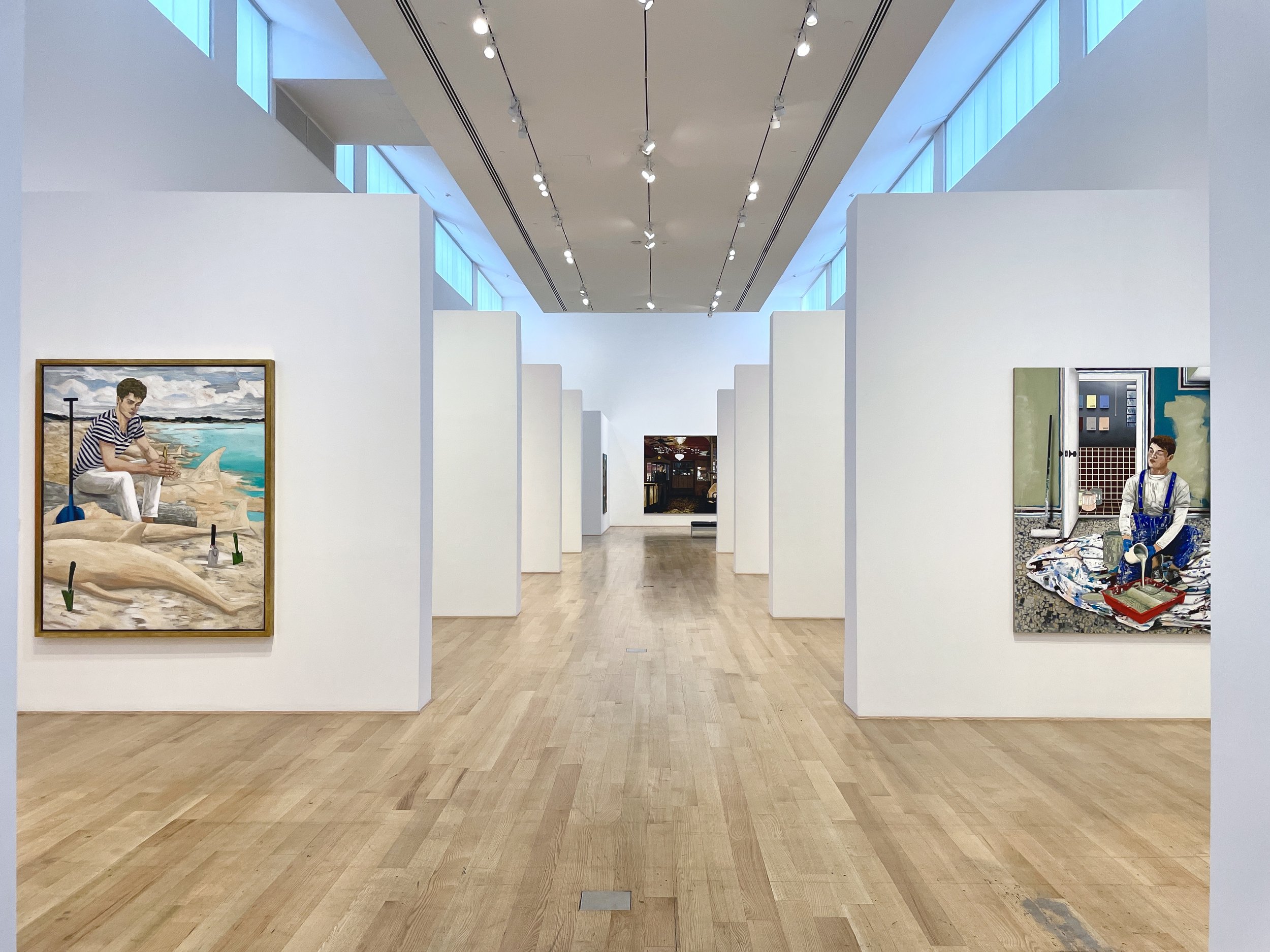  Installation view,  Hernan Bas: The Conceptualists . 