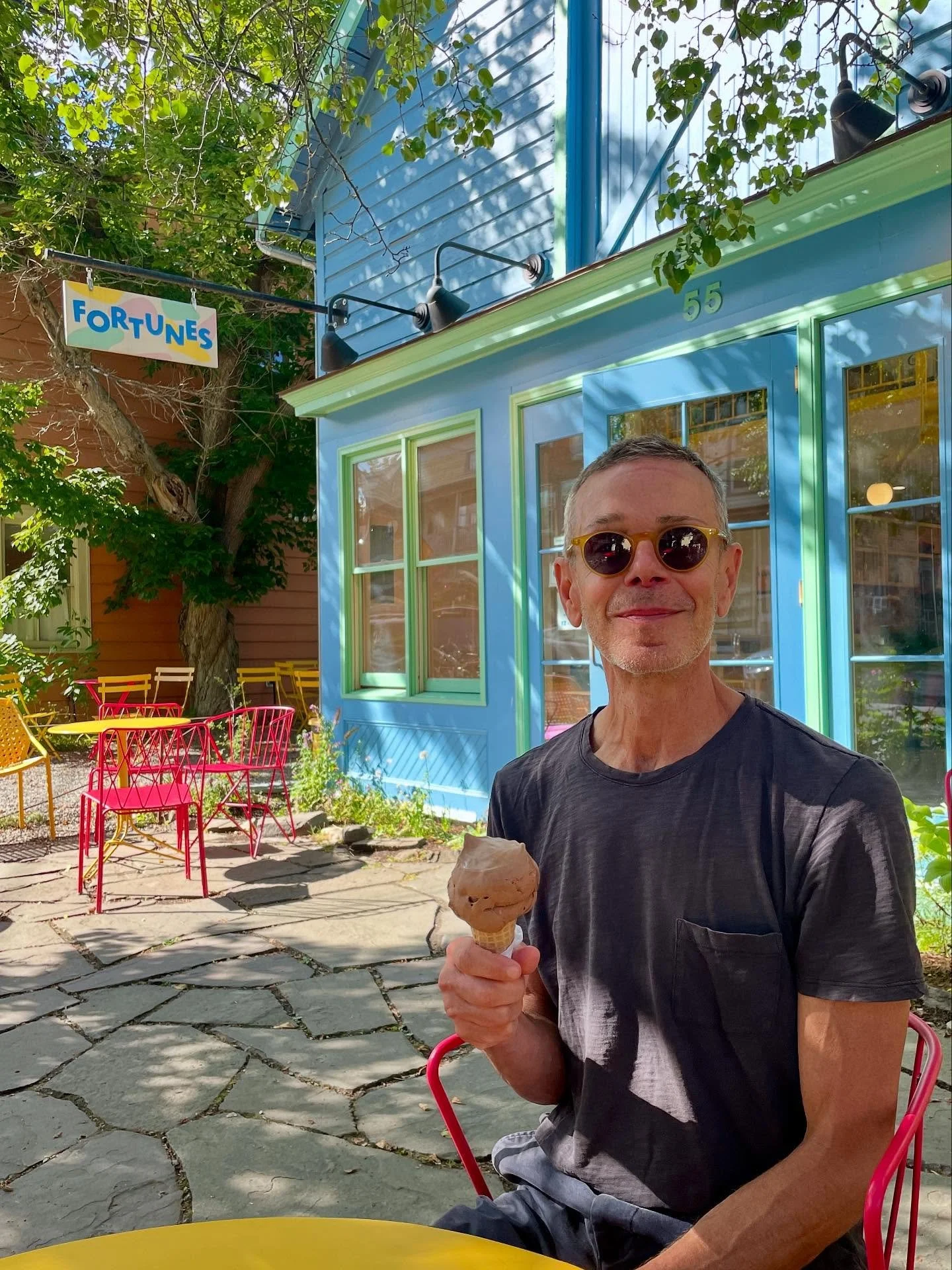 Another Fortunes advertisement&hellip;because it&rsquo;s still summer, and I can ride my bike on 32 miles on quiet country roads for ice cream. 

08 21 25